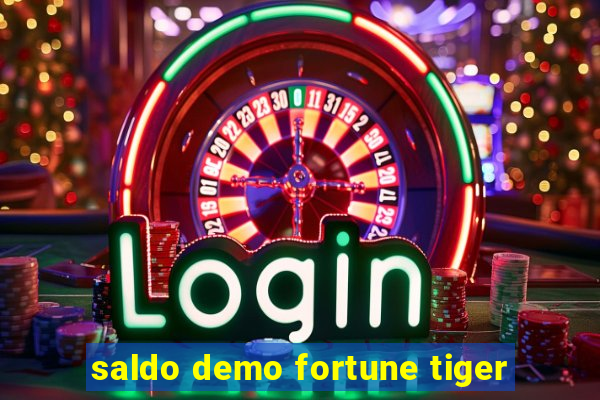 saldo demo fortune tiger